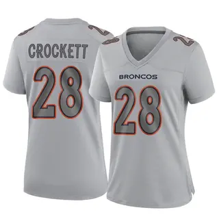 Justin Simmons Denver Broncos Nike Women's Atmosphere Fashion Game Jersey -  Gray